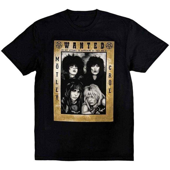 Motley Crue Buffalo Tour T Shirt Retro Rock Band Graphic Fan Gift Vintage Music - Picture 1 of 5